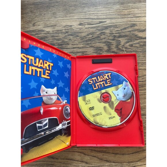 Stuart Little 1999 DVD Deluxe Edition Family Hugh Laurie Geena Davis Pre-Owned - Picture 3 of 4